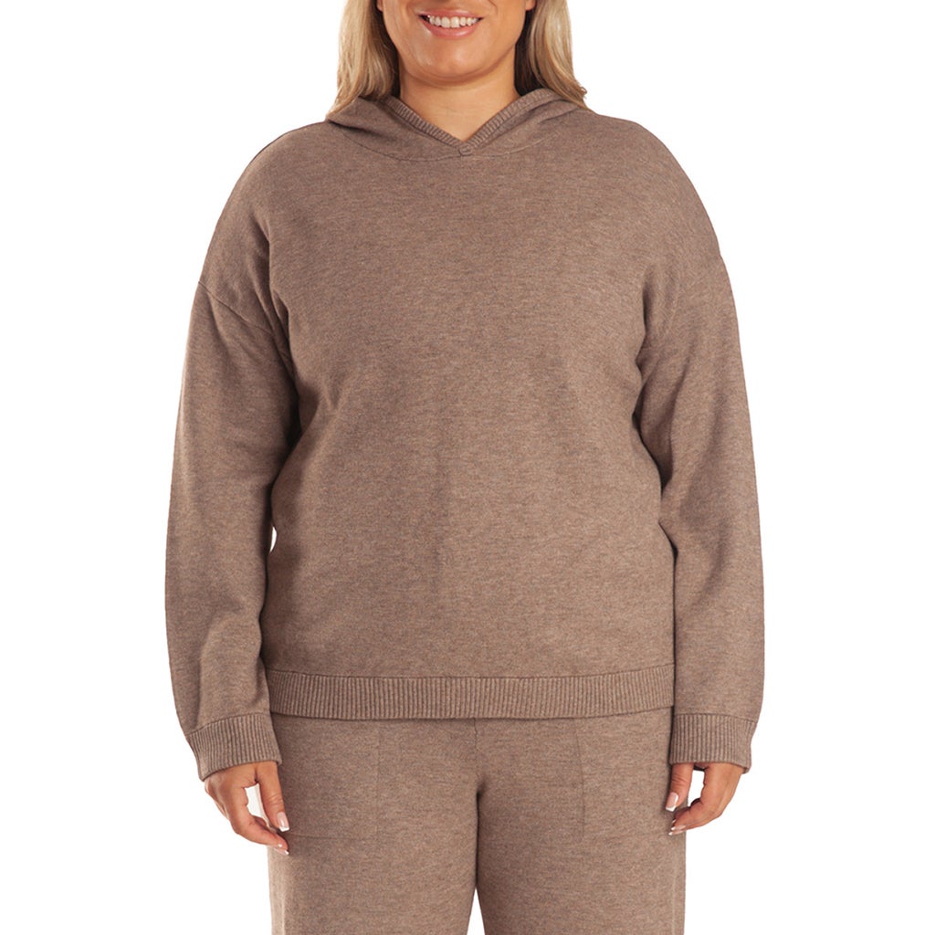 Lazypants Women’s Sweater Knit Hoodie