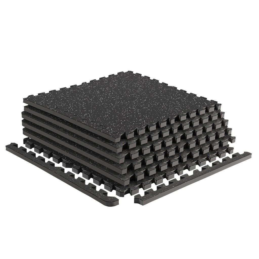 MARCY 6 Piece Dual Density Exercise Floor Mat