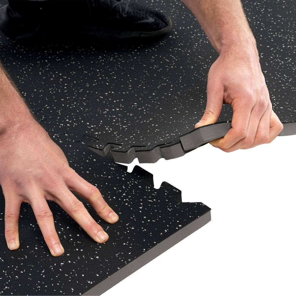 MARCY 6 Piece Dual Density Exercise Floor Mat