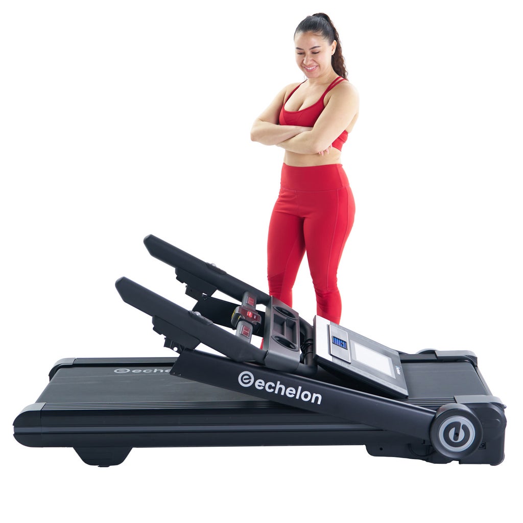 Echelon Stride-6s Treadmill with Auto-Fold Design and 10 in. Class Touchscreen