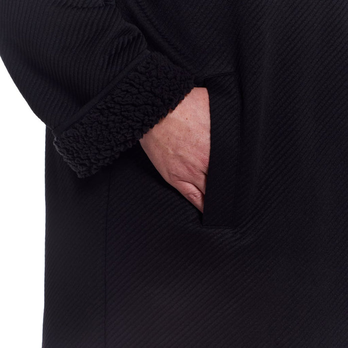 Weatherproof Women's Reversible Sherpa Cardigan