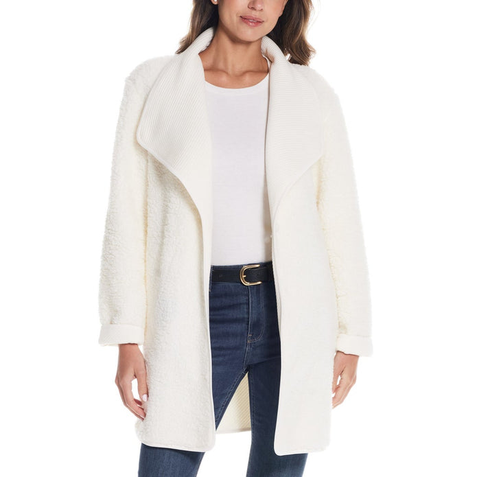 Weatherproof Women's Reversible Sherpa Cardigan