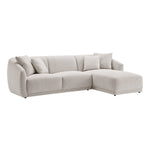 Deca Fabric Sofa with Right-hand Facing Chaise