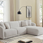 Deca Fabric Sofa with Right-hand Facing Chaise