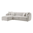 Deca Fabric Sofa with Left-hand Facing Chaise