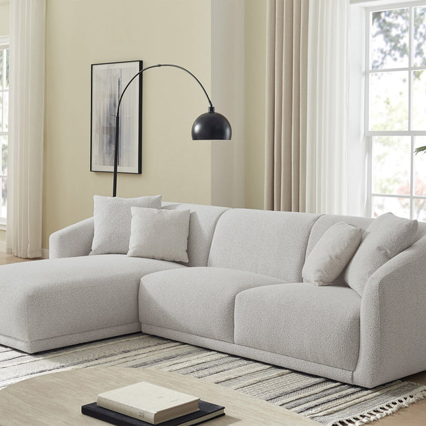 Deca Fabric Sofa with Left-hand Facing Chaise