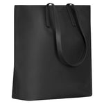 Champs Onyx Collection Leather Vertical Buisness Tote, 13 L