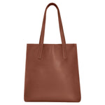 Champs Onyx Collection Leather Vertical Buisness Tote, 13 L