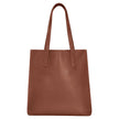 Champs Onyx Collection Leather Vertical Buisness Tote, 13 L