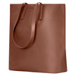 Champs Onyx Collection Leather Vertical Buisness Tote, 13 L