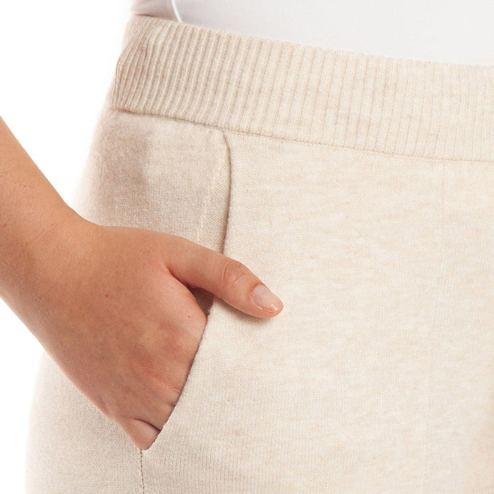 Lazypants Women’s Sweater Knit Straight Leg Pants