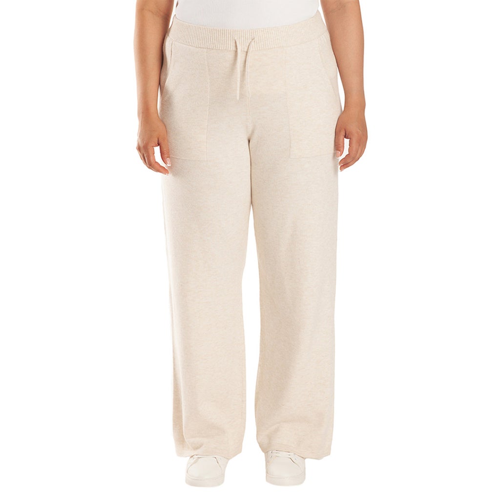Lazypants Women’s Sweater Knit Straight Leg Pants