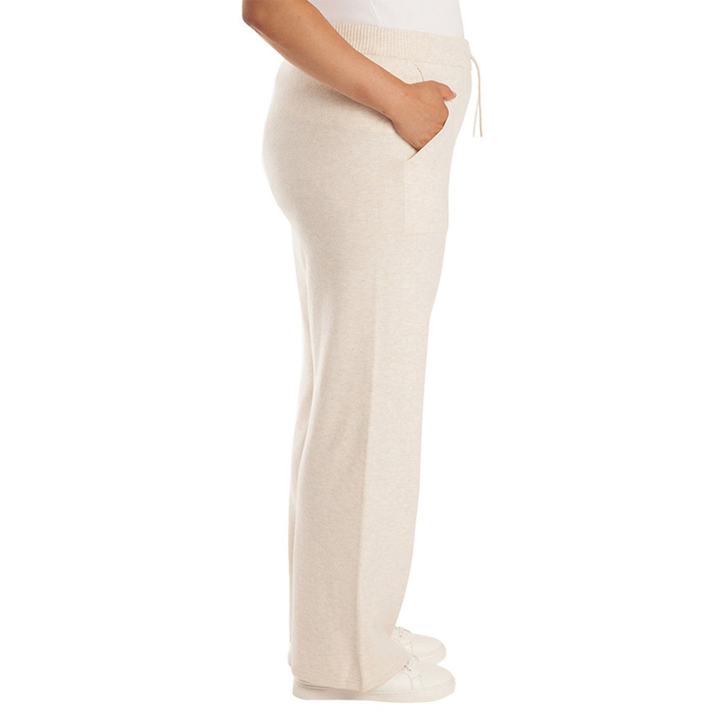 Lazypants Women’s Sweater Knit Straight Leg Pants