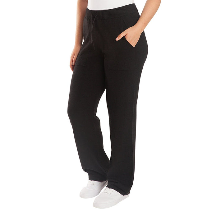 Lazypants Women’s Sweater Knit Straight Leg Pants