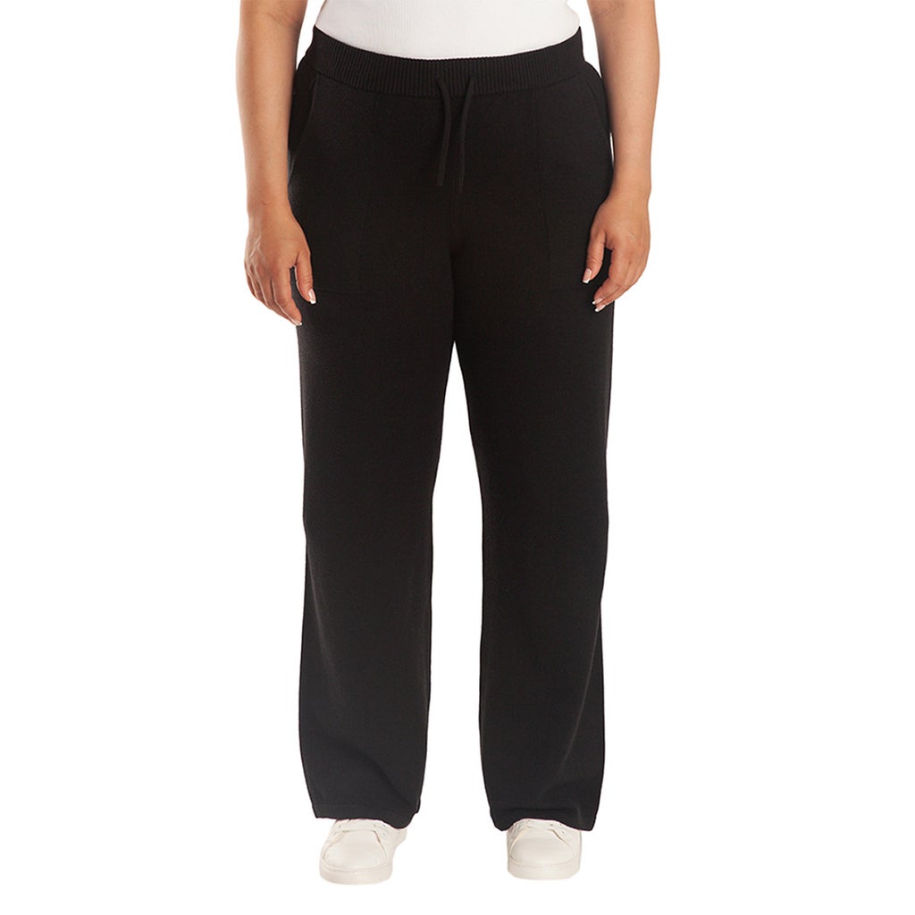 Lazypants Women’s Sweater Knit Straight Leg Pants