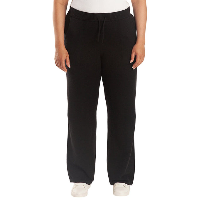 Lazypants Women’s Sweater Knit Straight Leg Pants