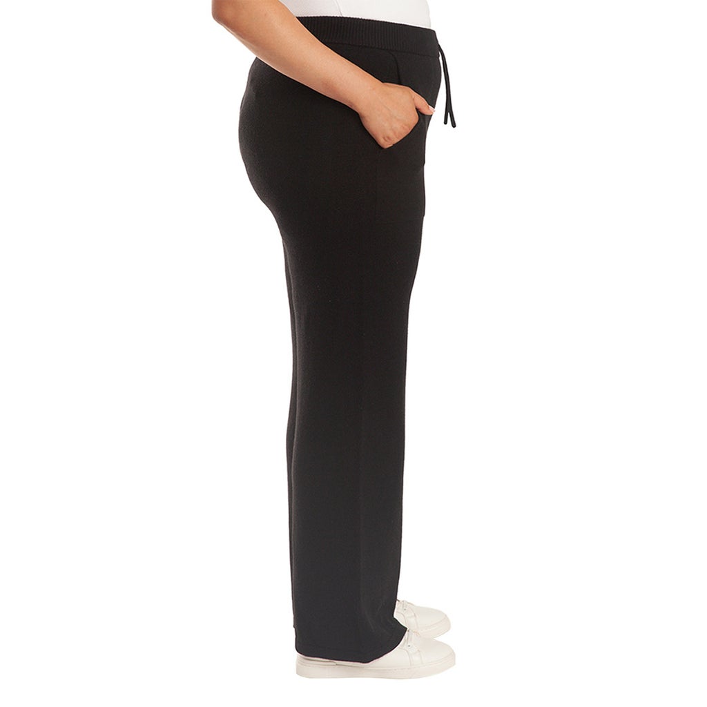 Lazypants Women’s Sweater Knit Straight Leg Pants