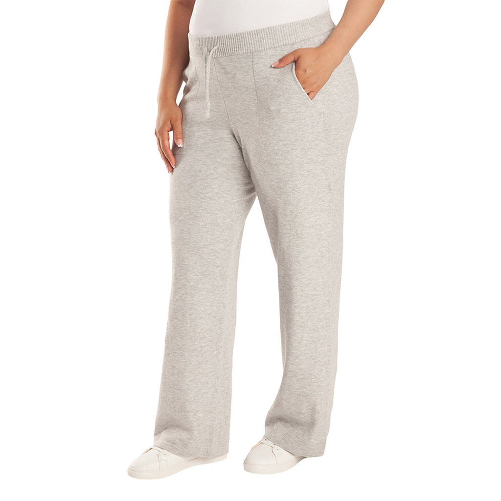 Lazypants Women’s Sweater Knit Straight Leg Pants