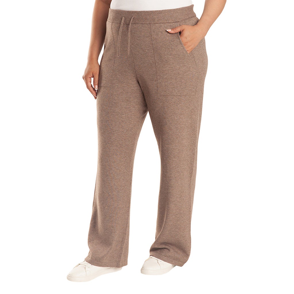 Lazypants Women’s Sweater Knit Straight Leg Pants