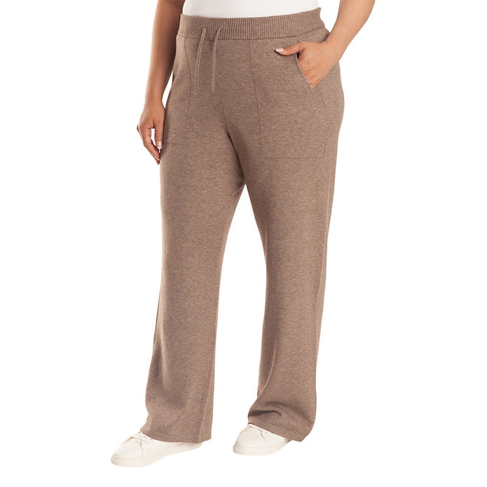 Lazypants Women’s Sweater Knit Straight Leg Pants