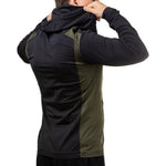 J. Lindeberg Men's 1/4 Zip Long Sleeve Hooded Top