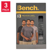 Bench Men's Active T-shirt, 3-pack - Black