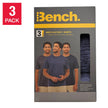 Bench Men's Active T-shirt, 3-pack - Navy