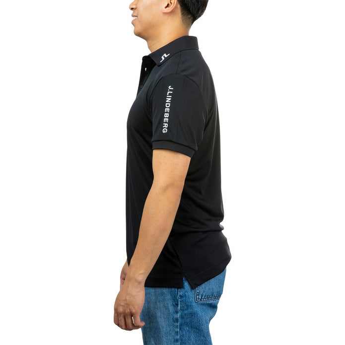 J. Lindeberg Men's Tour Tech Short Sleeve Polo