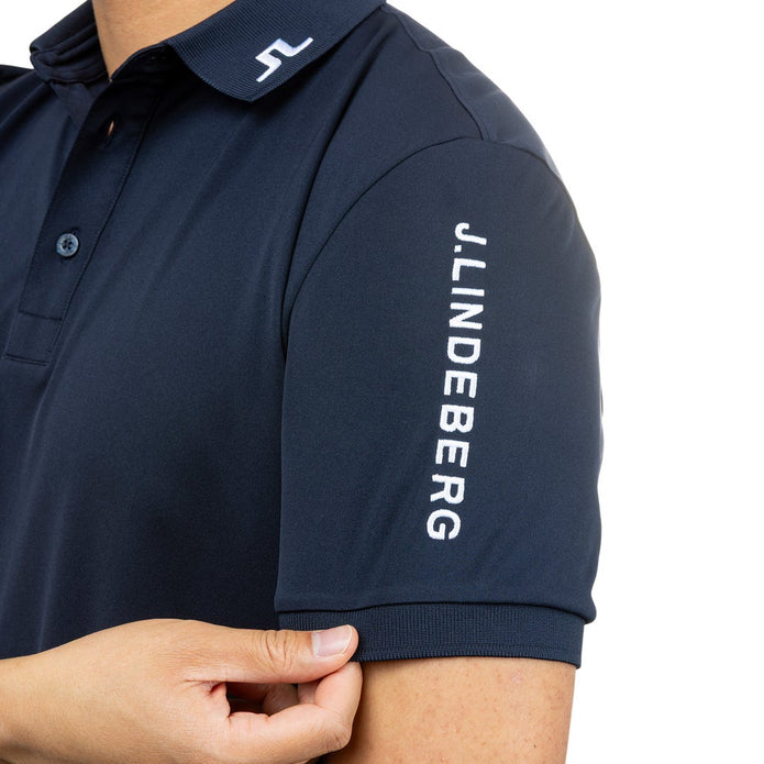 J. Lindeberg Men's Tour Tech Short Sleeve Polo
