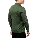 J. Lindeberg Men's 1/4 Zip Long Sleeve Top