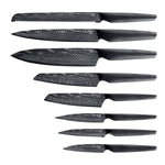 Cuisinepro iD3 Black Samurai The Egg Knife Block, 9-piece