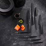 Cuisinepro iD3 Black Samurai The Egg Knife Block, 9-piece