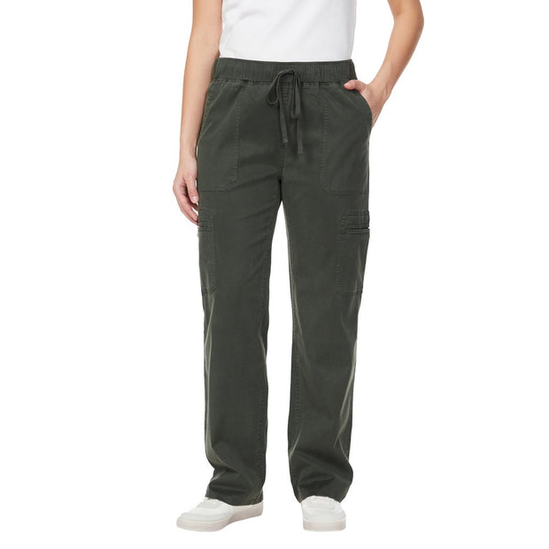 Buffalo Women's Pull-On Cargo Pant - Green