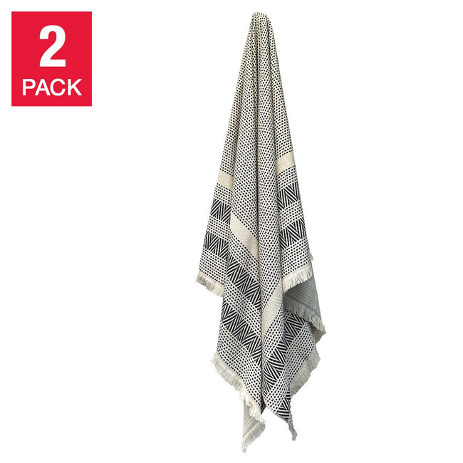 Fouta Beach Towel, 2-pack
