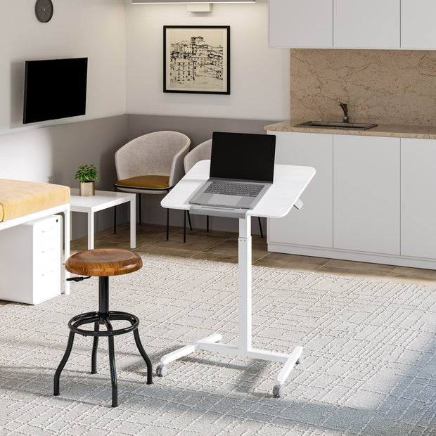 Tilting Height Adjustable Mobile Desk