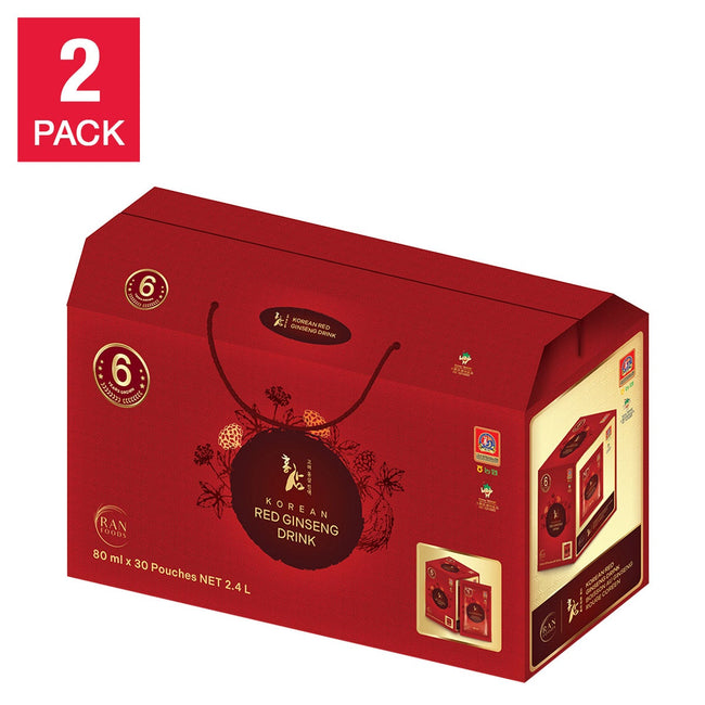 Korean Red Ginseng Tonic, 60 x 80ml