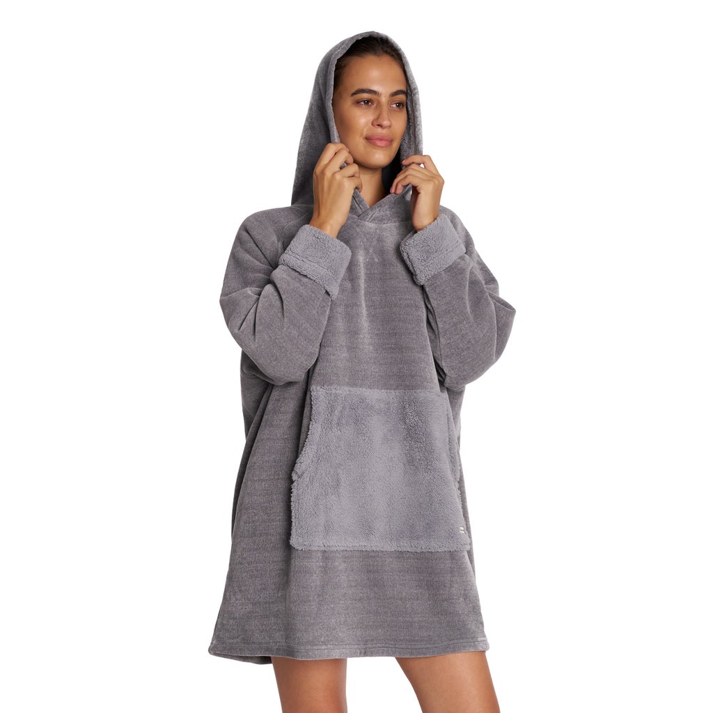 Bearpaw Women’s Oversized Sherpa Hoodie