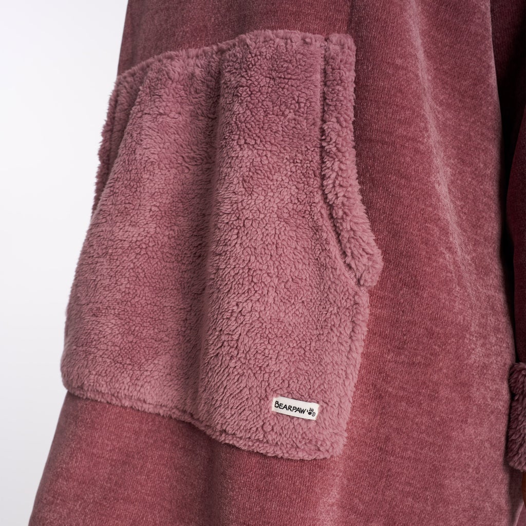 Bearpaw Women’s Oversized Sherpa Hoodie