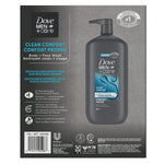 Dove Men+Care Body and Face Wash, 2 x 887 mL