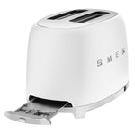 Smeg 50’s Style 2 Slice Toaster, Matte White
