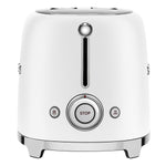 Smeg 50’s Style 2 Slice Toaster, Matte White
