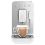 Smeg Fully Automatic Coffee Machine with Steam Wand, White