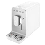 Smeg Fully Automatic Coffee Machine with Steam Wand, White