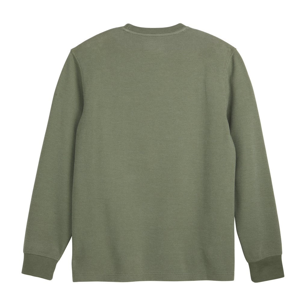 Van Heusen Men's Jacquard Long Sleeve Crewneck