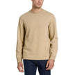 Van Heusen Men's Jacquard Long Sleeve Crewneck - Tan