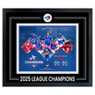 Frameworth Toronto Blue Jays 16x20 Framed PhotoGlass with Pin, 2025 American League Champions Collage