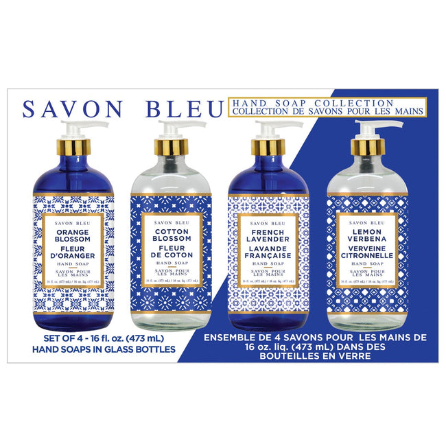 Savon Bleu Hand Soap, 4 × 473 mL