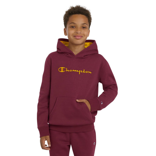 Champion Kids’ Pullover Hoodie - Red