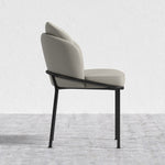 Rove Concepts Angelo Black and Taupe (Trento) Dining Chair, 2-pack