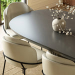 Rove Concepts Angelo Black and Grey Dining Chair, 2-pack